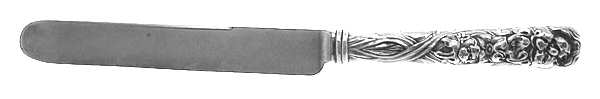 Cupid's Nosegay (Sterling, 1904) Youth/Tea Knife with Silverplate Blade