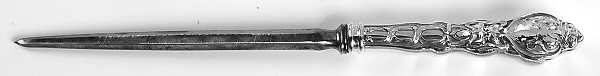 Douvaine (Sterling, 1890) Large Roast Steel Rod Knife Sharpener