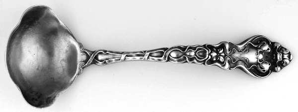 Douvaine (Sterling, 1890) Ladle-Cream/Solid Piece-Small