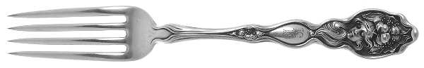Evangeline (Sterling, 1904) Monogram Fork