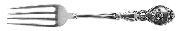 Loves Dream (Sterling, 1904) Solid Youth Tea Fork