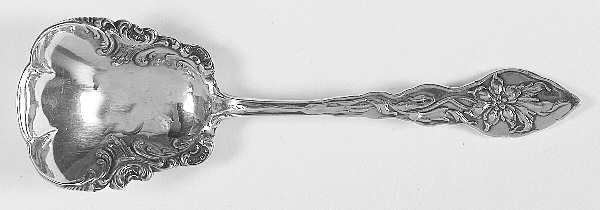 Narcissus (Sterling, 1890, No Monograms) Sugar Spoon