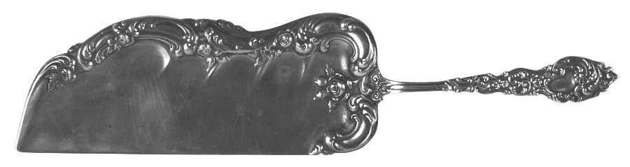 Passaic (Sterling, 1900) Large Flat Handle Crumb Knife/Crumber