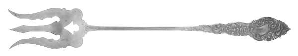 Passaic (Sterling, 1900) Large Lettuce Serving Fork