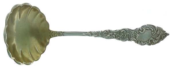 Passaic (Sterling, 1900) Gravy Ladle with Shell Bowl