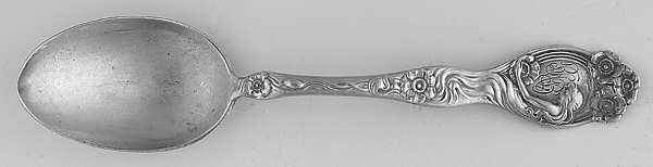 Queen of The Flowers (Sterling, 1904) Monogram Teaspoon