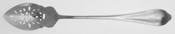 Springfield (Sterling, 1900) Pierced Bowl Short Handle Olive Spoon