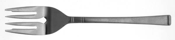 Doric (Stainless) Medium Solid Cold Meat Serving Fork
