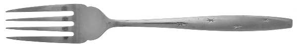 Heavenly Star (Stainless) Solid Serving Fork