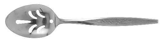 Leaves (Stainless) Pierced Tablespoon (Serving Spoon)