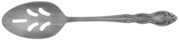 Lustreware (Stainless) Pierced Tablespoon (Serving Spoon)