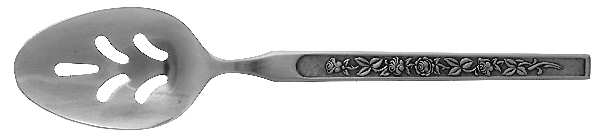 Maria Grande (Stainless) Pierced Tablespoon (Serving Spoon)