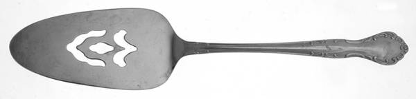Queen's Court (Stainless) Pierced All Stainless Pie Server