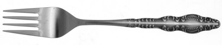 Royal Baroque (Stainless) Individual Salad Fork