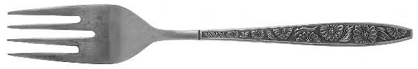 Spring Bouquet (Stainless) Individual Salad Fork