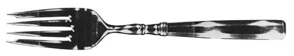 Subject Company (Stainless) Individual Salad Fork