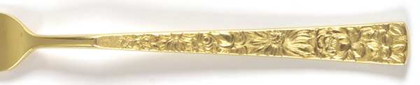 Tropical Garden (Gold Electroplate) by Unknown Mfg Silver