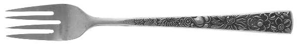 Tropic Garden (Stainless) Individual Salad Fork
