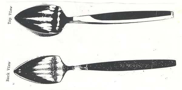 UNF108 (Stainless) Fruit/Orange Spoon