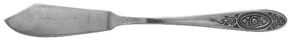 UNF11 (Stainless) Flat Handle Master Butter Knife