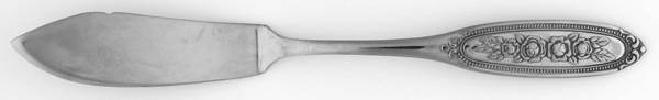UNF131 (Stainless) Flat Handle Master Butter Knife