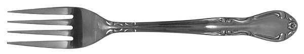UNF135 (Stainless) Individual Salad Fork