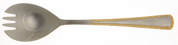 UNF143 (Stainless) Solid Salad Serving Fork