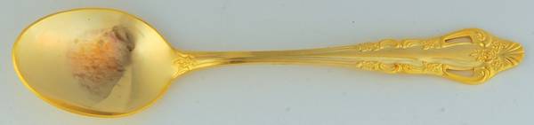 UNF164 (Gold Electroplate) Place/Oval Soup Spoon