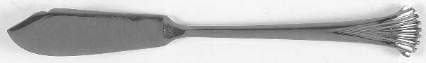 UNF181 (Stainless) Flat Handle Master Butter Knife