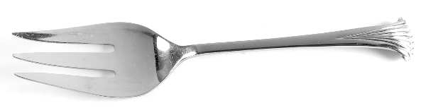 UNF181 (Stainless) Medium Solid Cold Meat Serving Fork