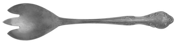 UNF190 (Stainless) Solid Salad Serving Fork
