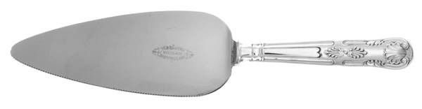 Kings (Silverplate) Pie & Cake Server with Stainless Blade