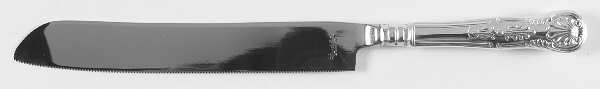 Kings (Silverplate) Cake Knife with Stainless Blade