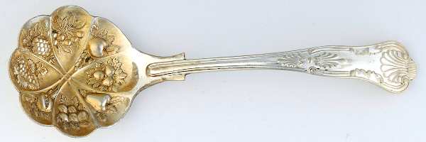 Kings (Silverplate) Solid Bon Bon Spoon