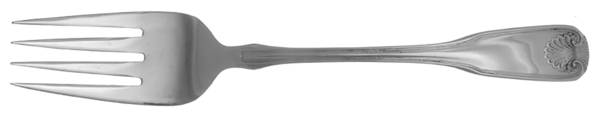 UNF208 (Stainless) Medium Solid Cold Meat Serving Fork