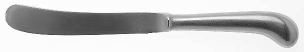 UNF22 (Stainless) Butter Spreader Hollow Hdl-Paddle/Stainless Blade