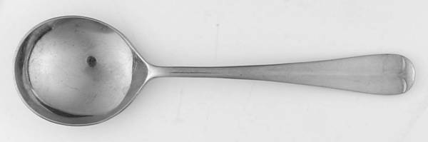 UNF22 (Stainless) Round Bowl Soup Spoon (Cream Soup)