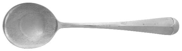 UNF22 (Stainless) Round Bowl Soup Spoon (Gumbo)