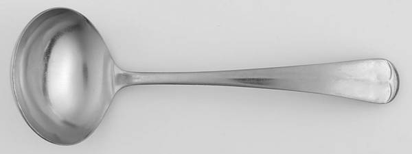 UNF22 (Stainless) Solid Gravy Ladle
