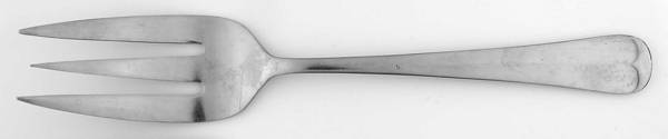 UNF22 (Stainless) Medium Solid Cold Meat Serving Fork