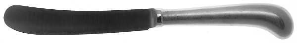 UNF221 (Stainless) Butter Spreader Hollow Hdl-Paddle/Stainless Blade