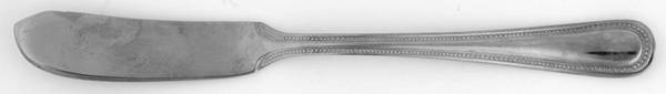 UNF260 (Stainless) Flat Handle Master Butter Knife
