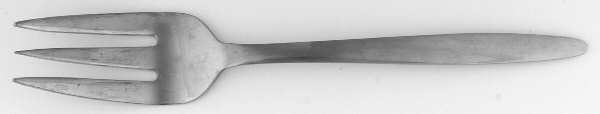 UNF290 (Stainless) Medium Solid Cold Meat Serving Fork