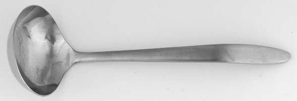 UNF290 (Stainless) Solid Piece Cream Ladle