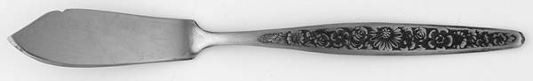 UNF293 (Stainless) Flat Handle Master Butter Knife