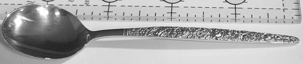 Rose Garden (Stainless) Demitasse Spoon