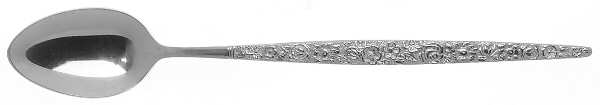 Rose Garden (Stainless) Iced Tea Spoon