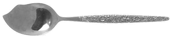 Rose Garden (Stainless) Large Solid Jelly Server