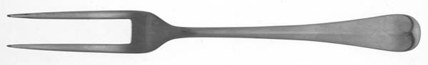 UNF318  (STAINLESS) Small 2-Tine Cold Meat Serving Fork