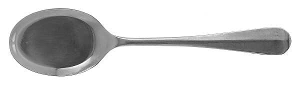 UNF318  (STAINLESS) Solid Bon Bon Spoon